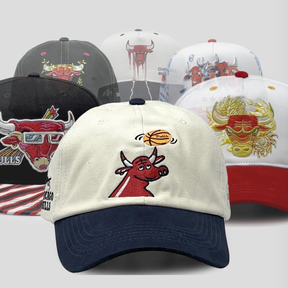 Chicago Bulls Artist Hat Series Baseball Hat
